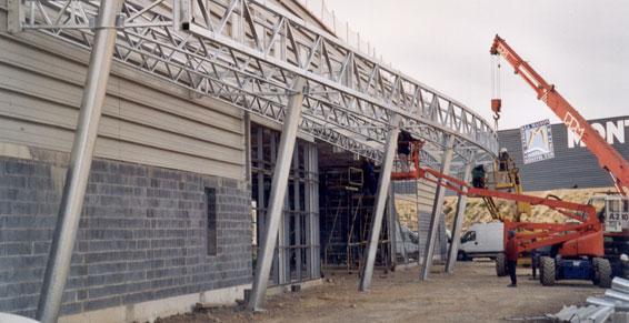 Auvent cintré Castorama Béziers