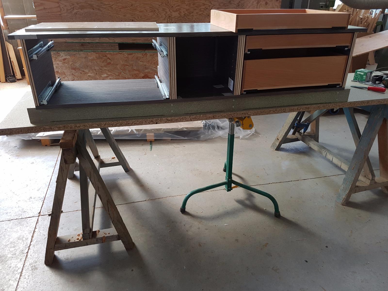 CLM Arragain - Atelier fabrication  meuble tv