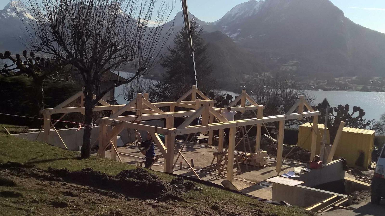 CLM Arragain - Pose de charpente Pro