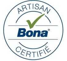 Logo artisan certifié Bona