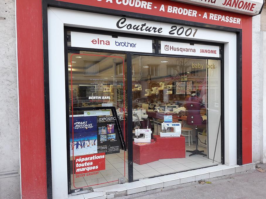 Établissements Bertin, vente et réparation de machines à coudre à Caen