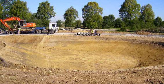 Bassin de rétention