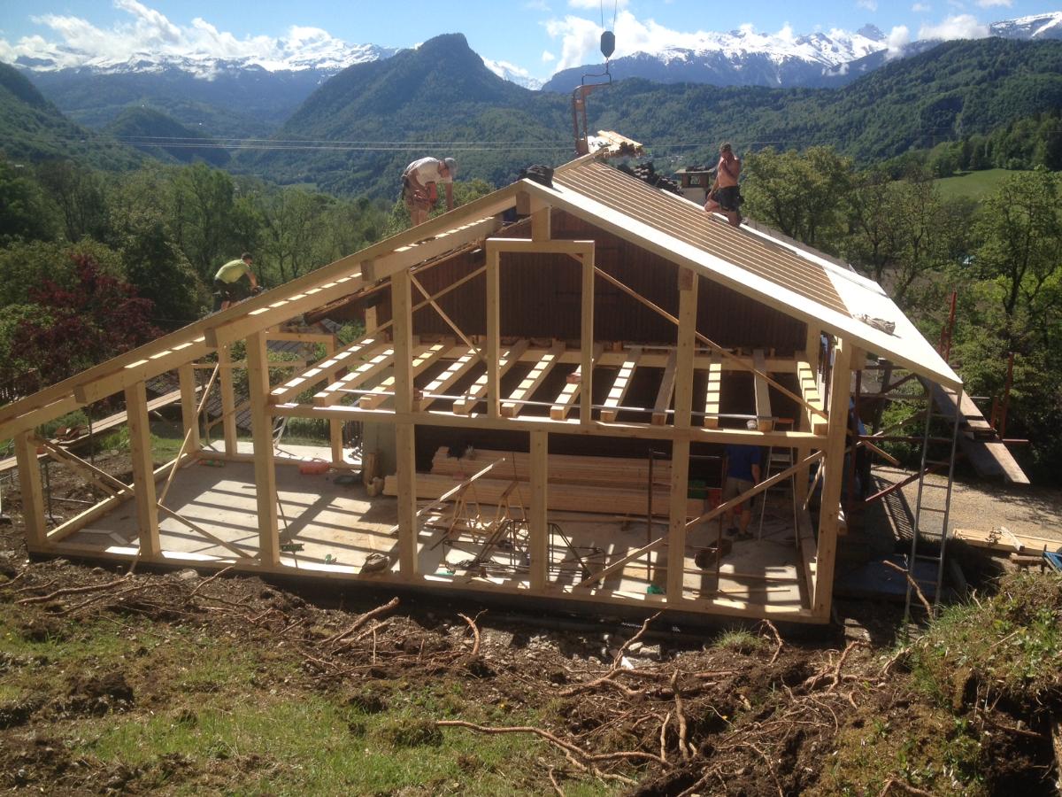 extension chalet Mieussy