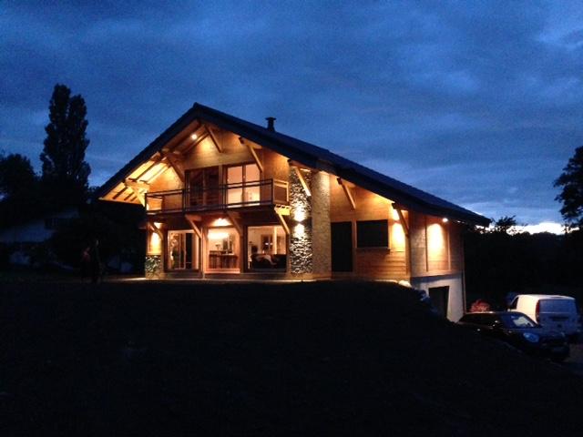 maison ossature bois Pers-jussy