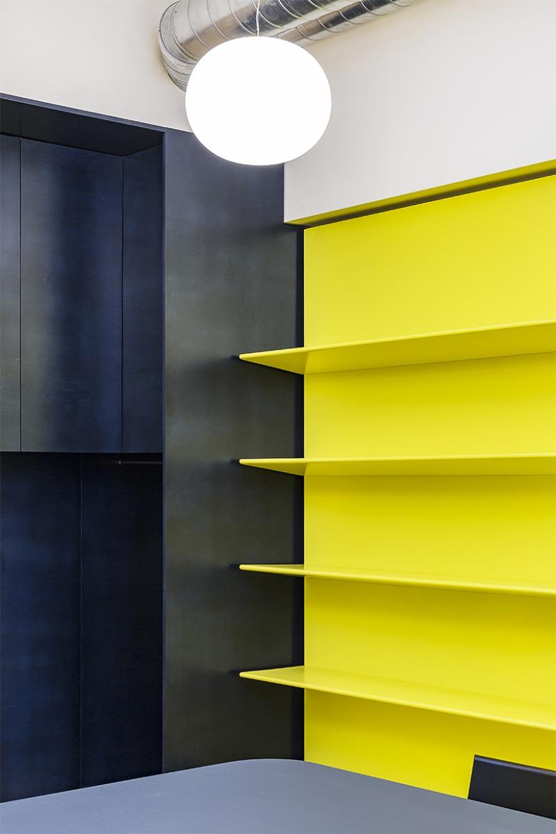 @3D étagère modulaire en métal plié bibliothèque ©MichelGiesbrecht