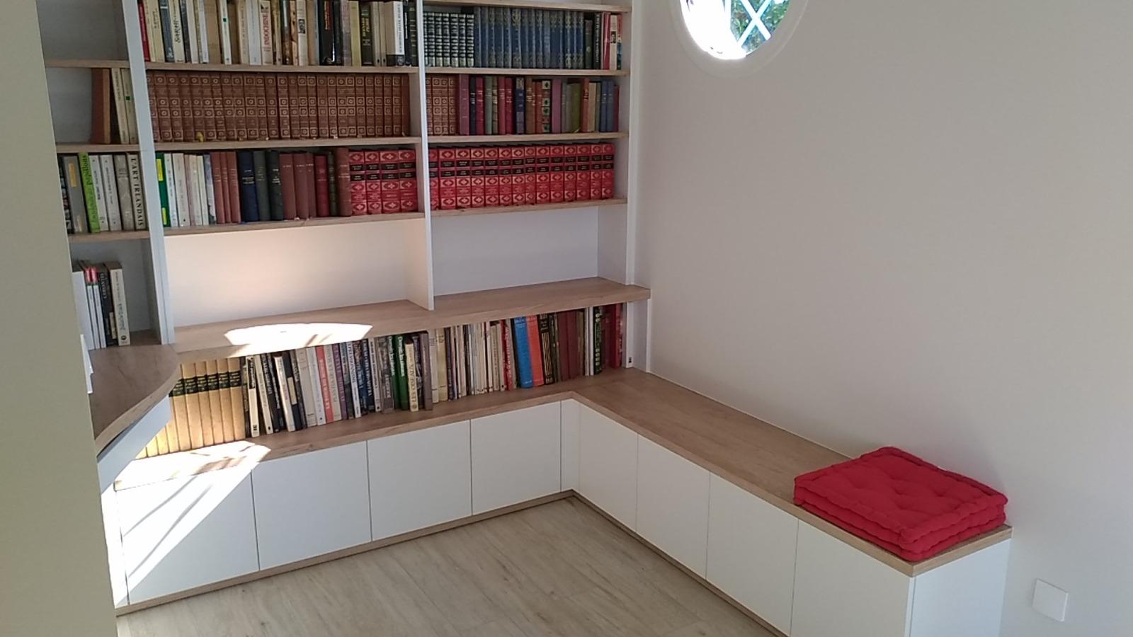 Bibliothèque avec tablette stratifié