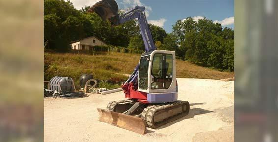 Terrassement - Saint Daunes - Tractopelle