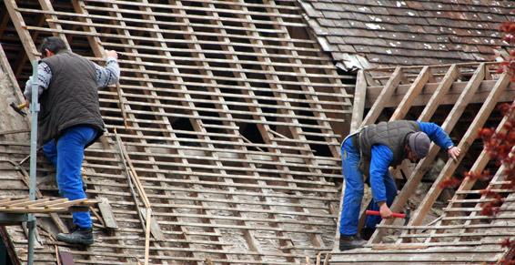 Couverture en ardoises