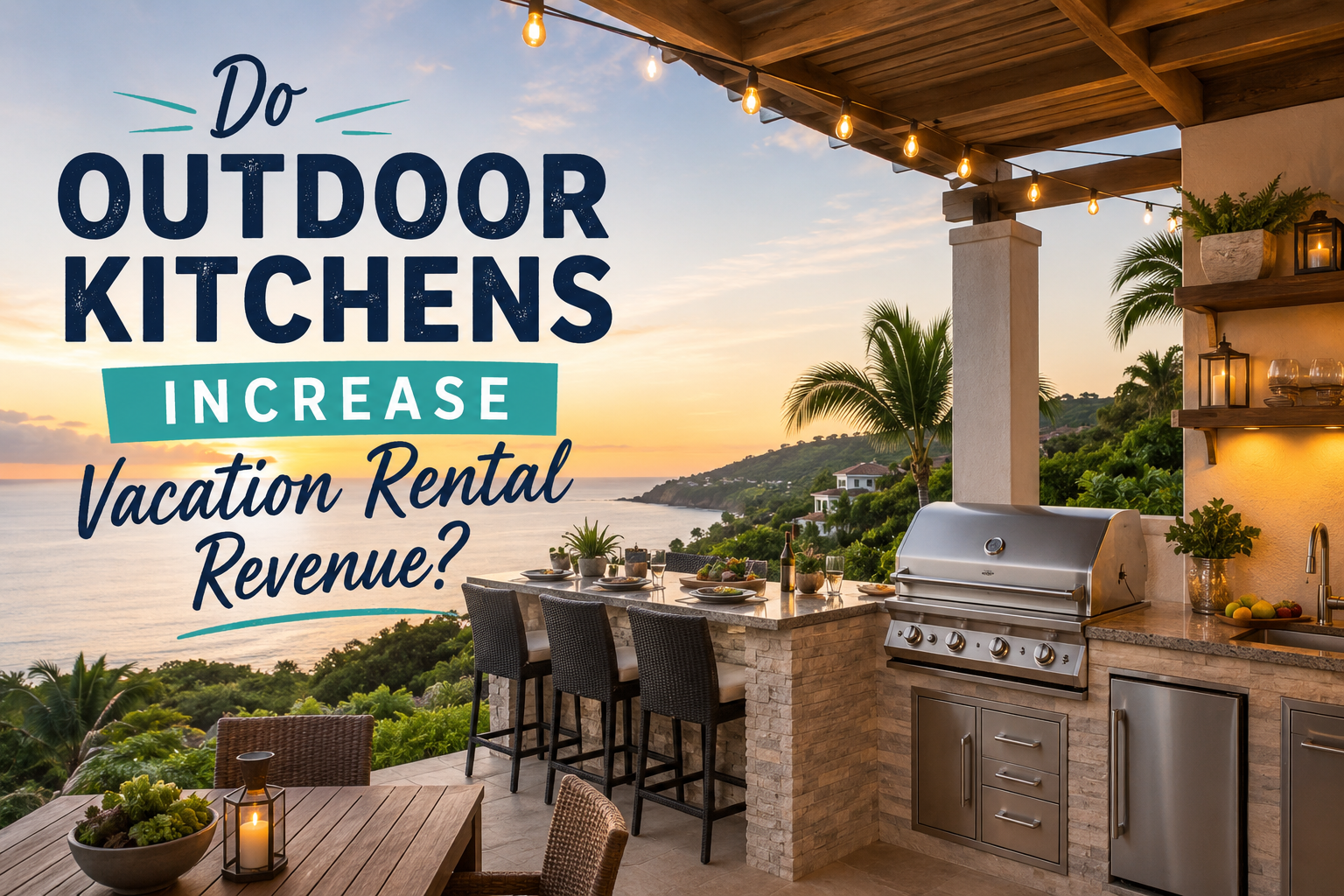 Do Outdoor Kitchens Increase Vacation Rental Revenue?