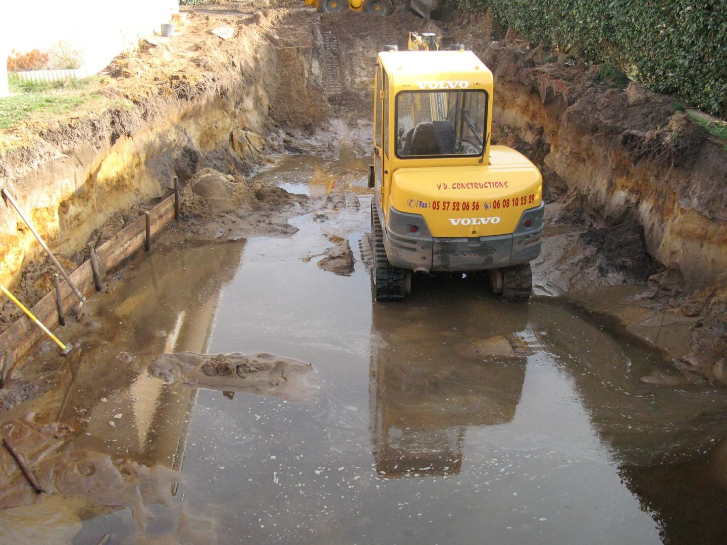 Terrassement Le Pyla sur mer