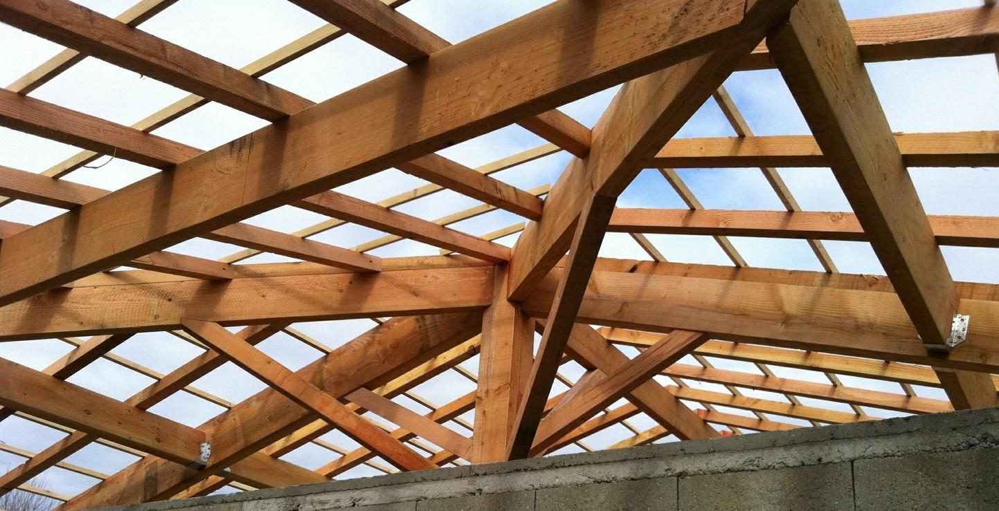 Charpente traditionnelle la teste de buch