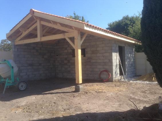 Réalisation de charpente traditionnelle