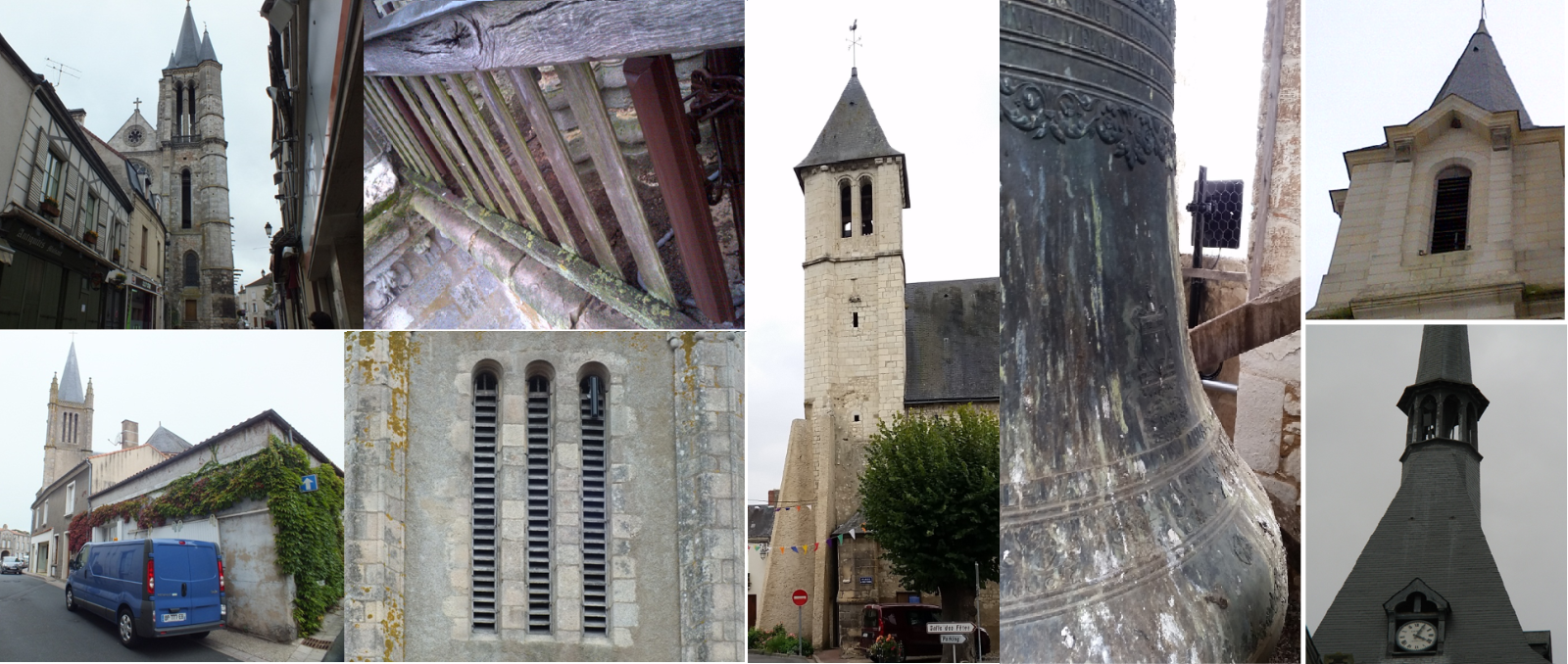 Exemple d'intégrations extérieures église