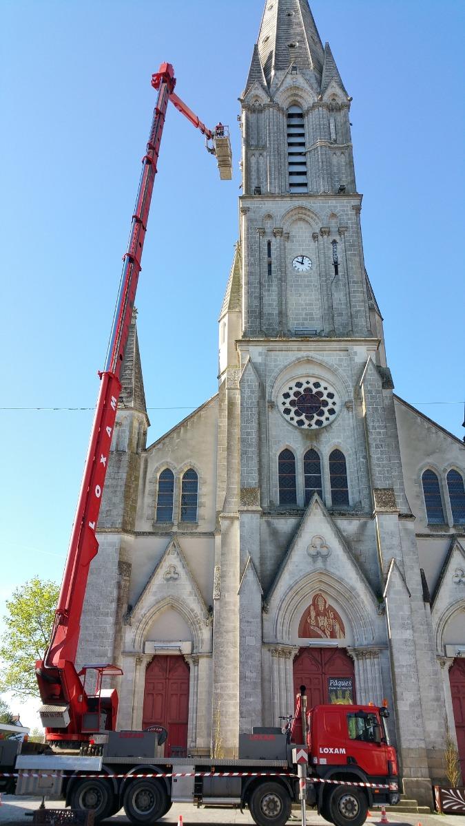 Point haut eglise en exterieur