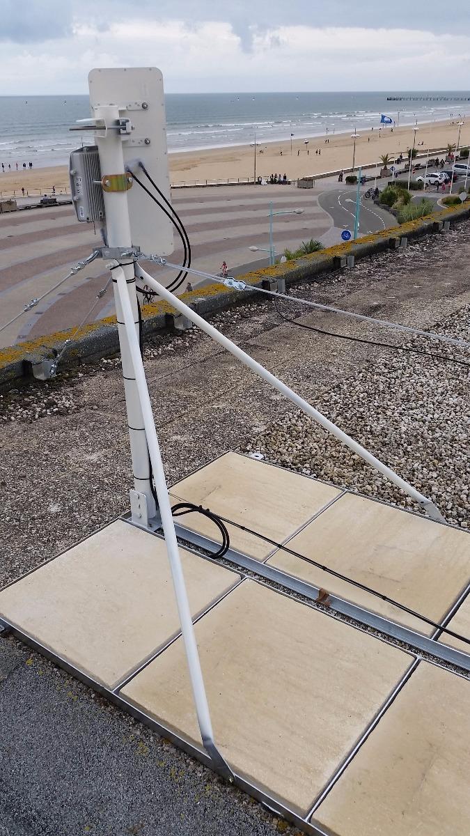 Couverture sectorielle pour déploiement WiFi hotspot