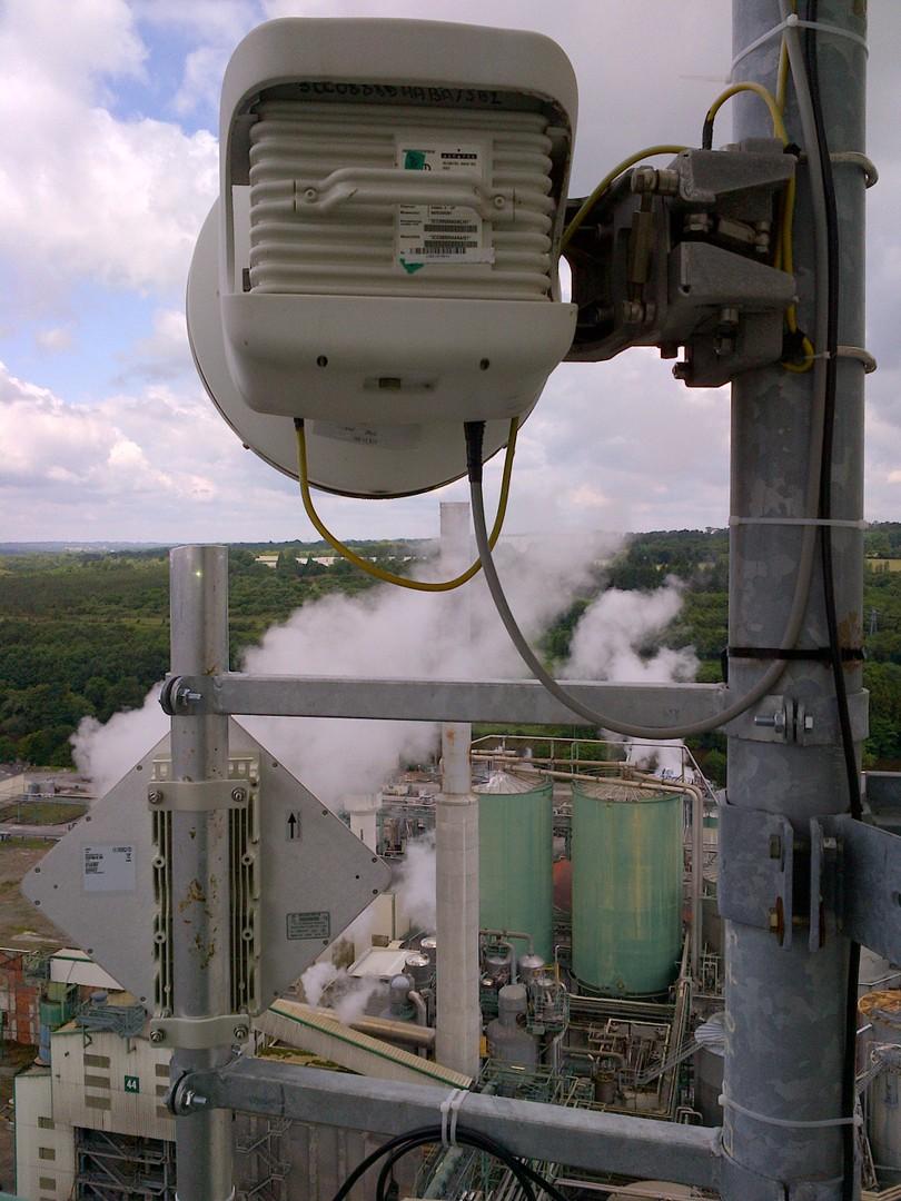 Faisceau Hertzien doublé avec lien PtP en backup