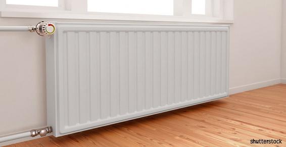 Installation grand radiateur