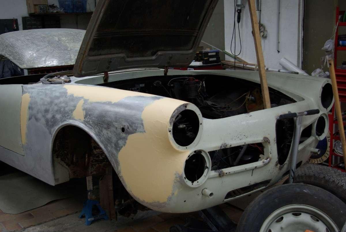 25- Alfa 2600 restauration-Carrosserie Martin