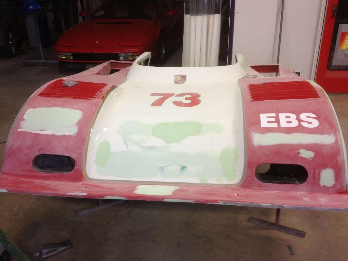 16-Barquette Porsche peinture complète autocollants-Carrosserie Martin