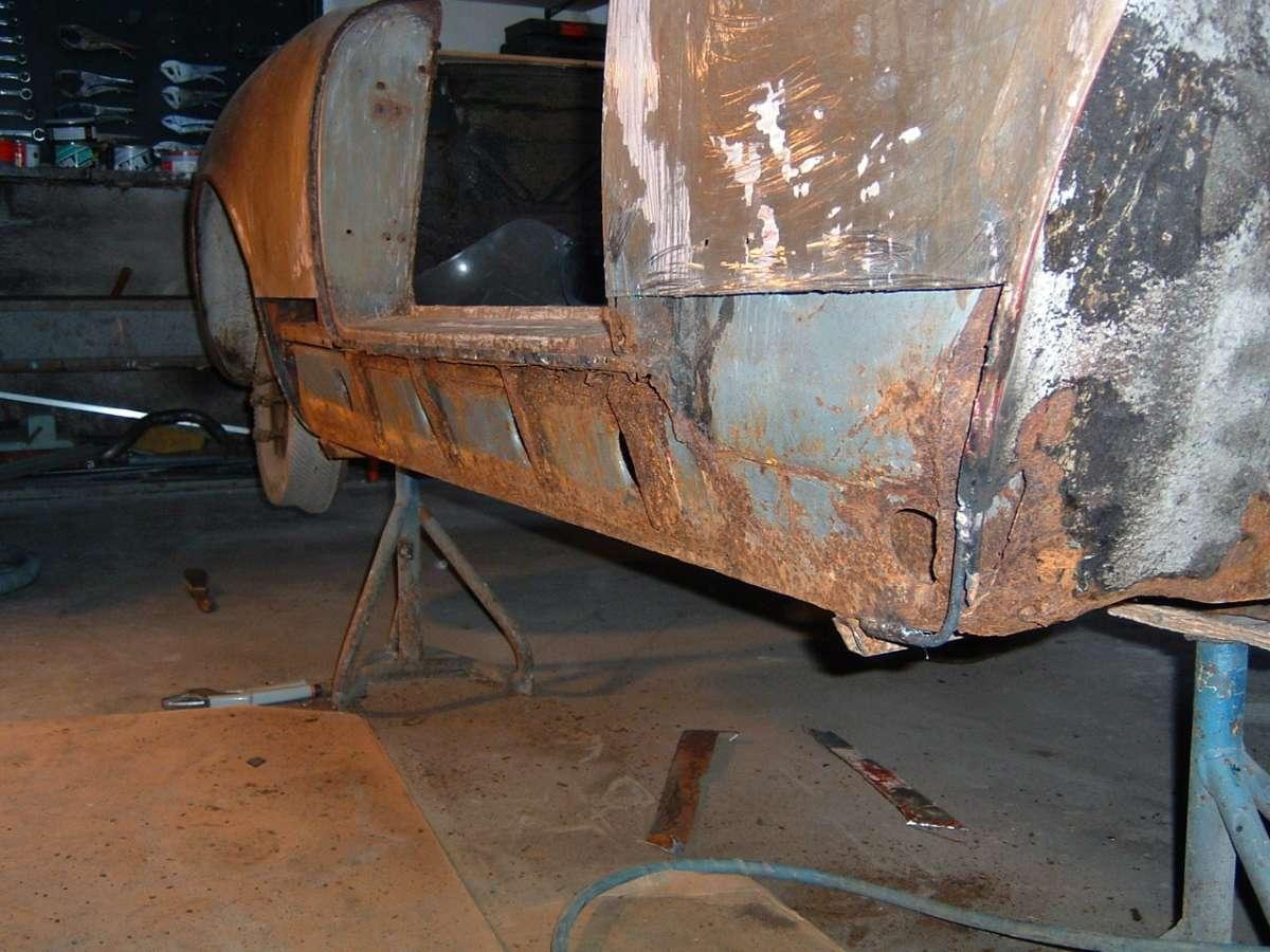 25- Alfa 2600 restauration-Carrosserie Martin