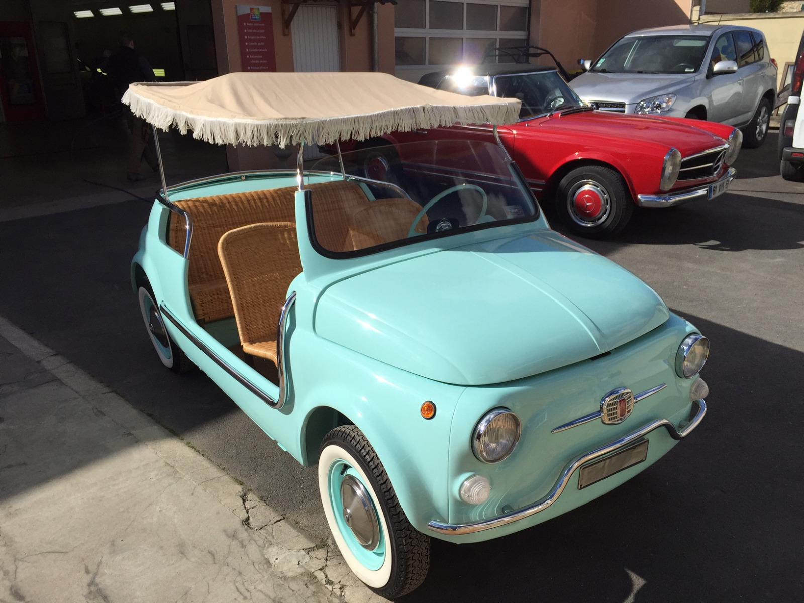 Fiat 500 plage -Carrosserie Martin