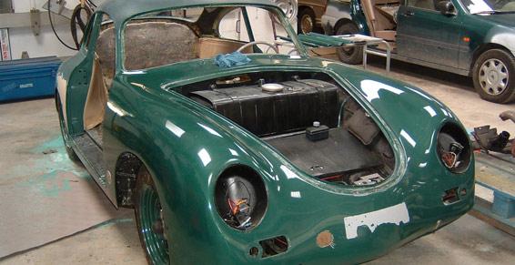 1-Carrosserie Martin-porsche 356 avant restauration