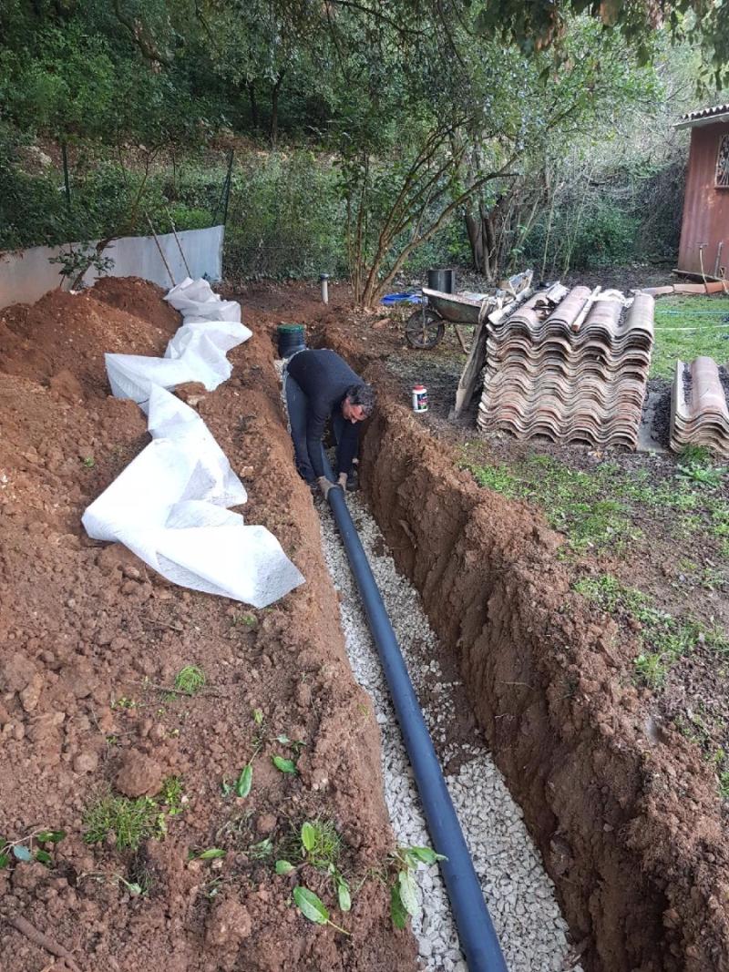 CUGES ASSAINISSEMENT à Cuges les Pins - Drainage