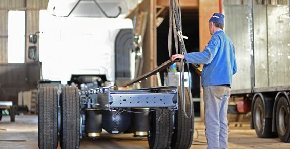 Fabrique de carrosserie pour camion
