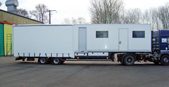 Carrosserie atypique pour camion