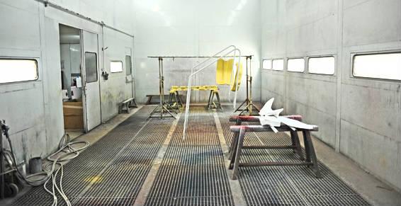 Des équipements pour la mise en peinture