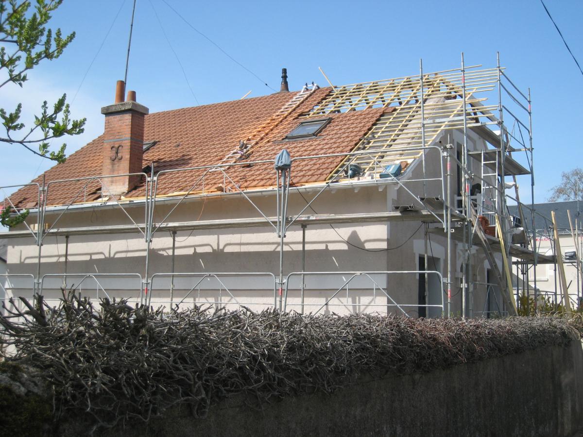 Restauration en tuile mécanique