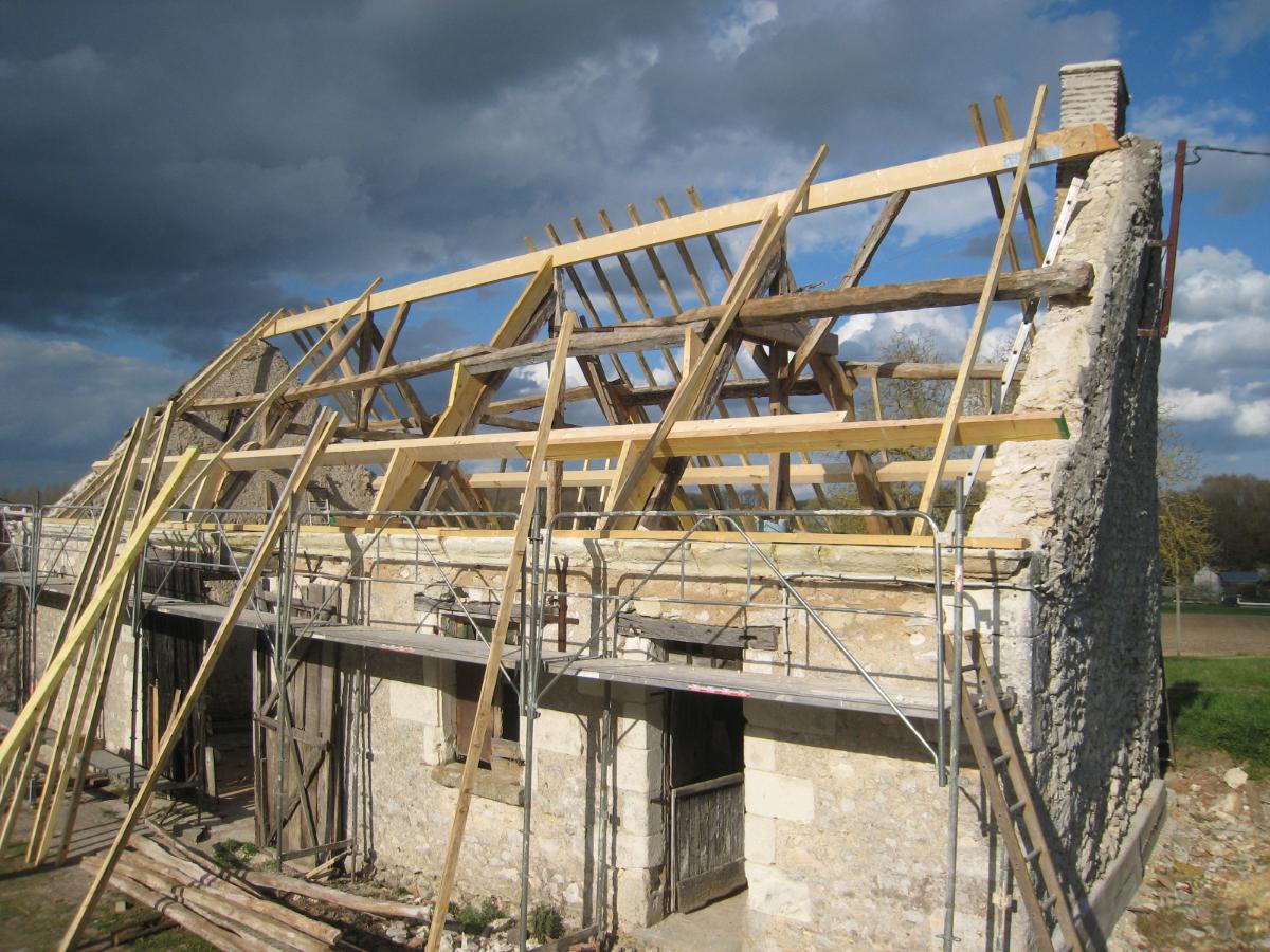 Restauration de charpente