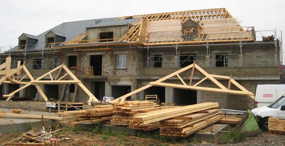 Toiture sur résidence