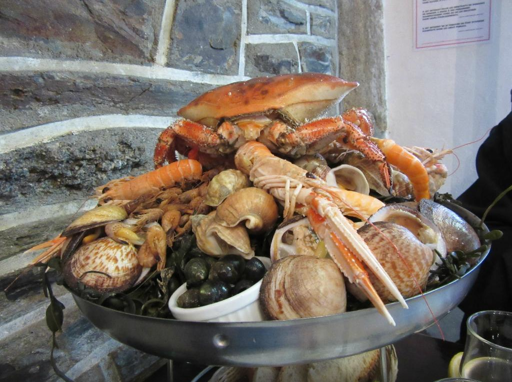 Nos plats, restaurant de fruits de mer, seafood à Cancale