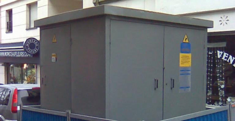 Poste de transformation provisoire EDF DP