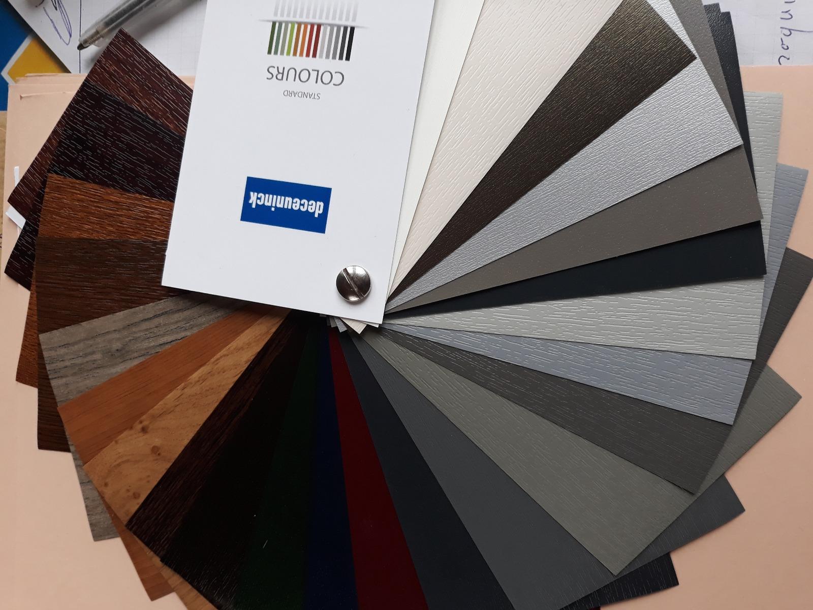 Nuancier de couleurs