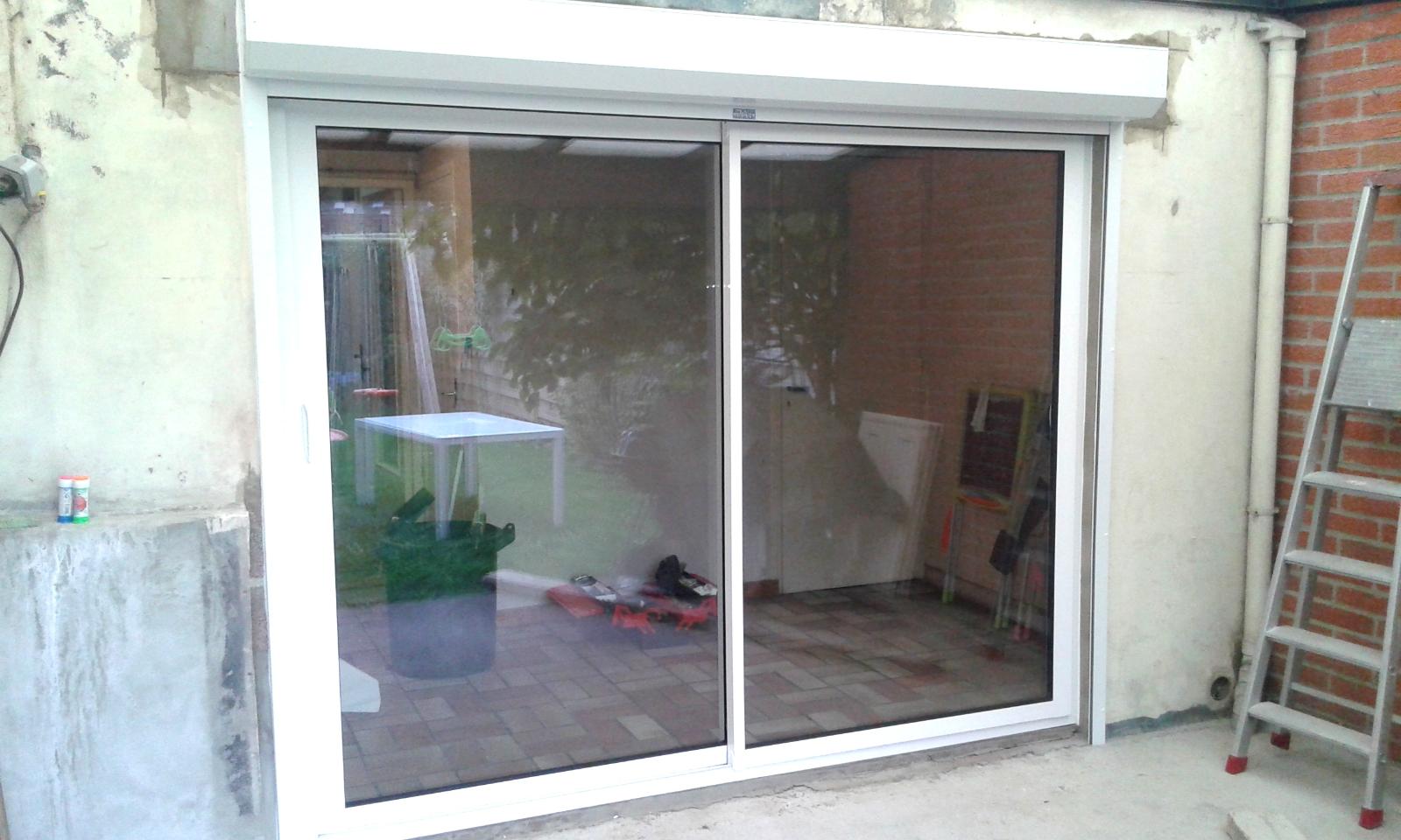 Baie vitrée coulissante