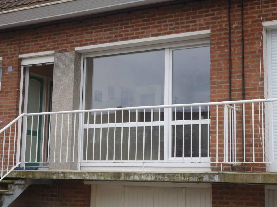 Baie vitrée de balcon