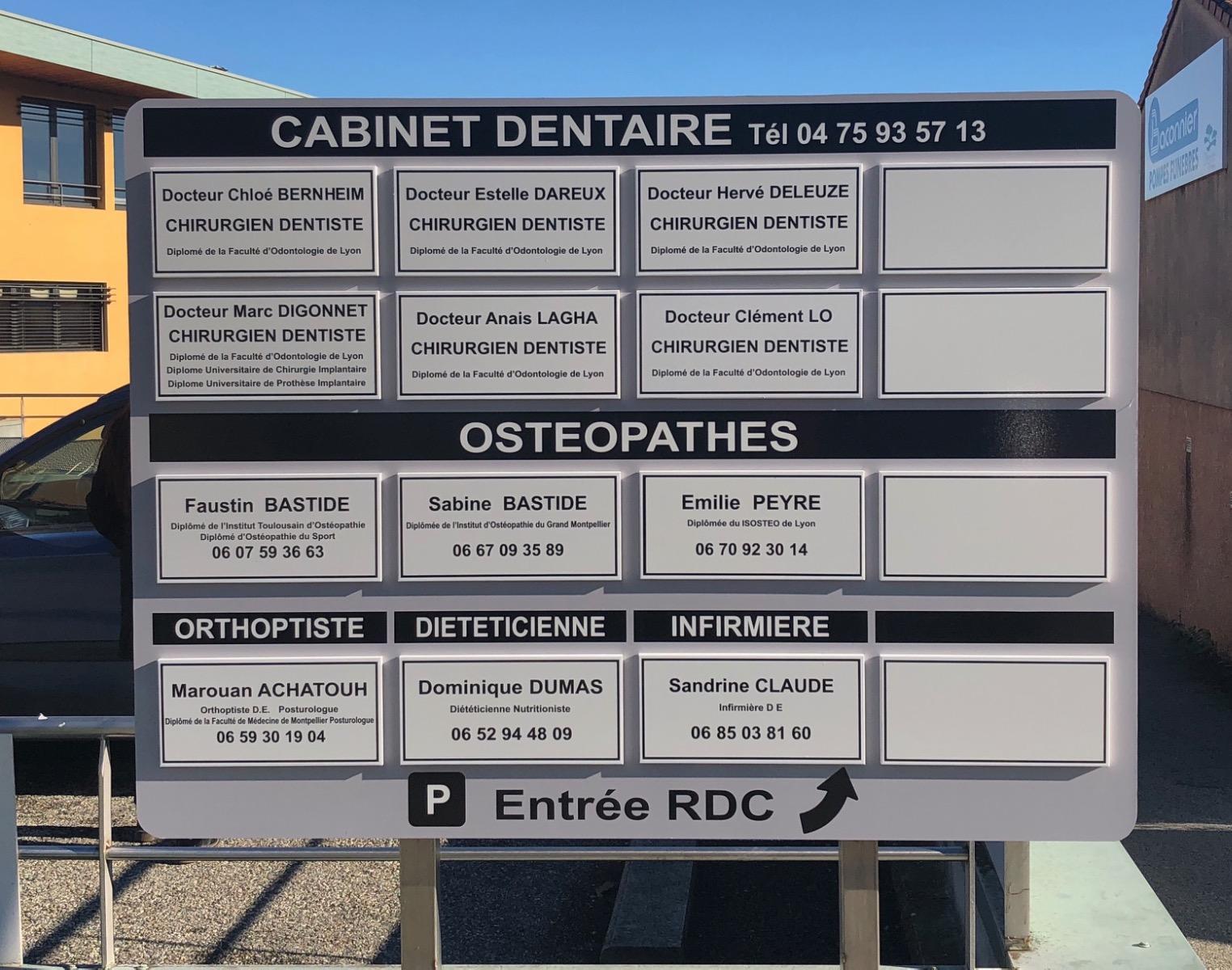 Ensemble des professionnels Aubenas