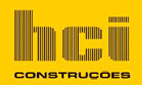 Uma placa amarela com a palavra construções nela.