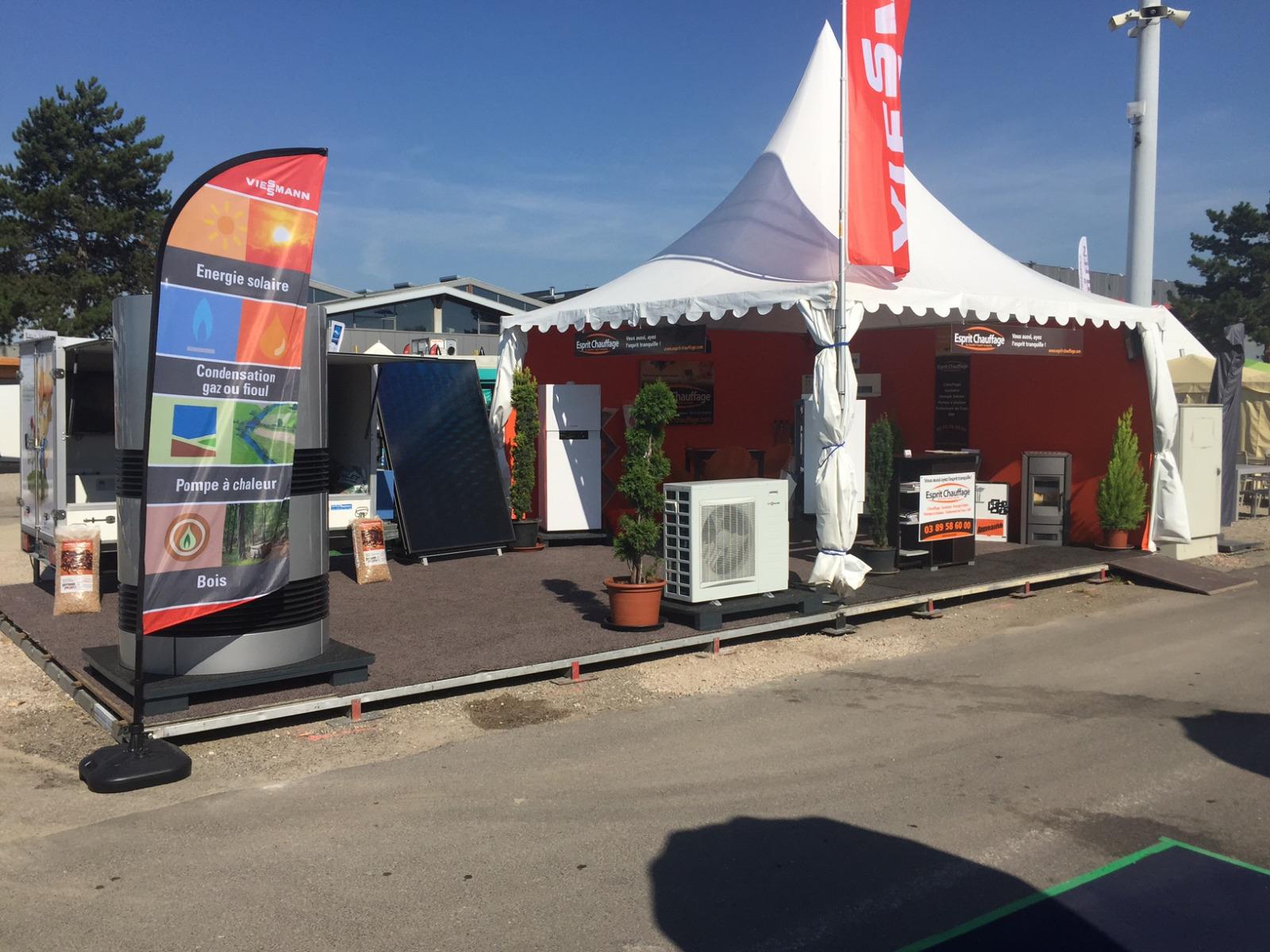Stand à la foire aux Vins de Colmar 2015
