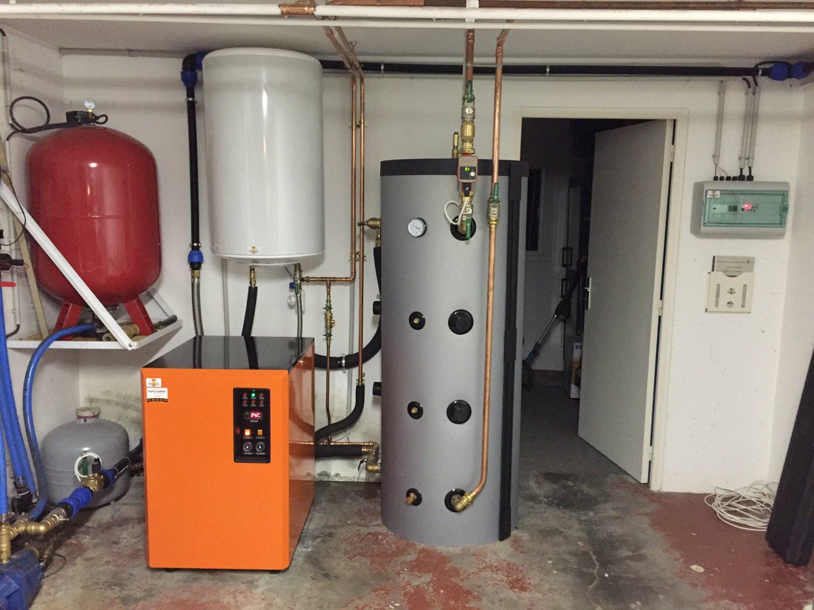 Installation d'une pompe à chaleur eau eau LEMASSON à Colmar