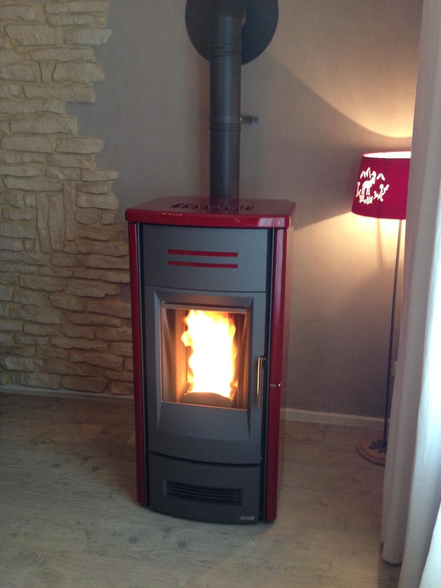 Pose d'un poêle à granulés THERMO à Colmar