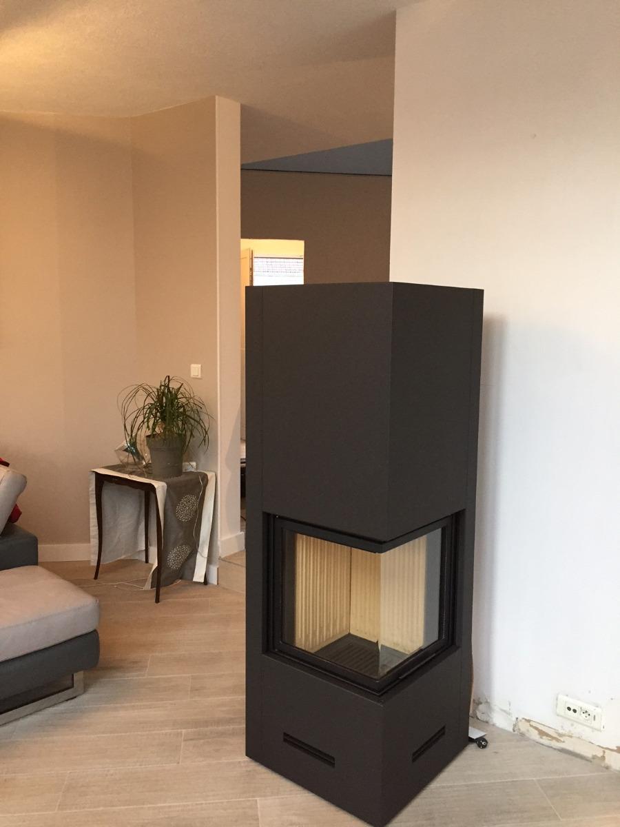 Pose d'un Poêle à bois PIAZZETTA à Mulhouse