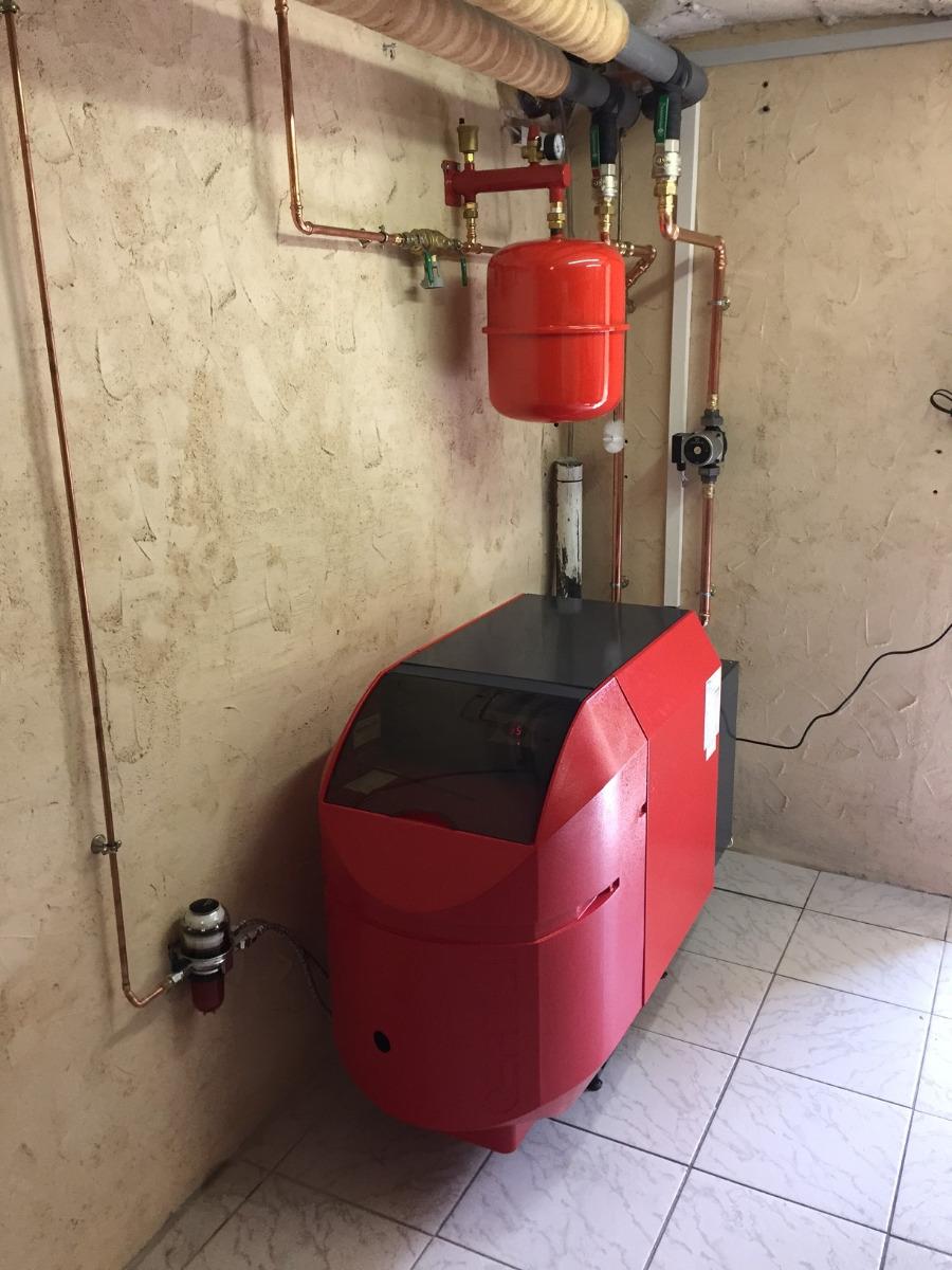 Pose d'une chaudière fioul OERTLI à Saint Louis