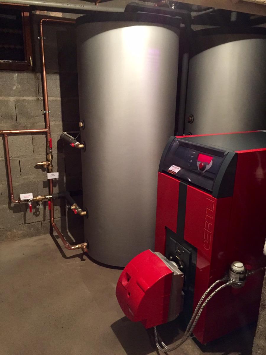 Pose chaudière fioul condensation FC OBERHERGHEIM