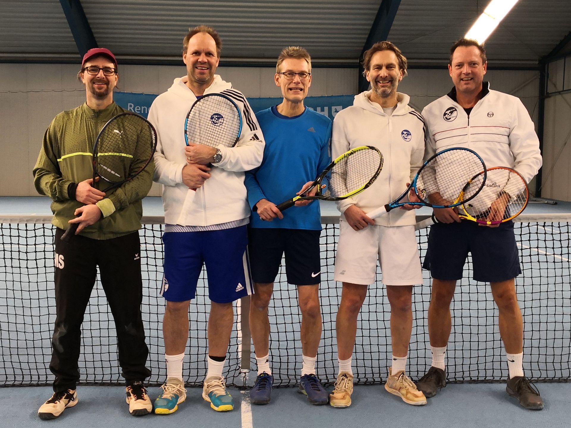 Foto v.li.: Michael Schuer, Kai Peters, Torsten Krause, Dennis Ahrens, Stefan Goeritz