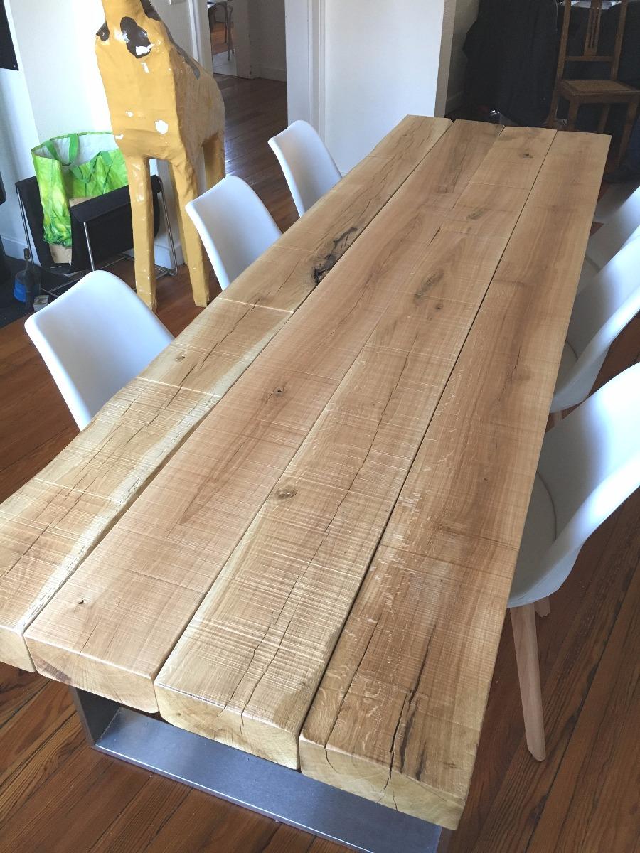 chêne massif effet scié