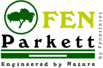 Logotipo da Fen Parlett, com um ícone de árvore e o texto 