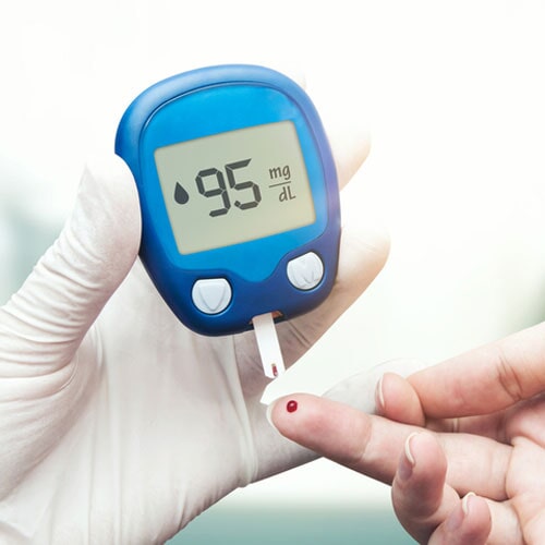 medição glicémia golegã